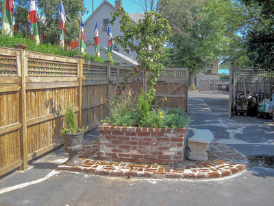 Parking lot in the rear 11 Tour Ave.