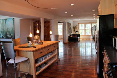 .Restored Original Antique wood flooring