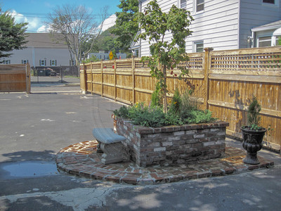 Parking lot in the rear 11 Tour Ave.