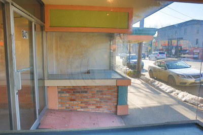 847 Whalley sees 35,000 cars pass by each day in the Historic Westville Village