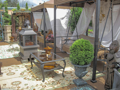 Swing, relax, rest and renew on the secluded secret rooftop garden